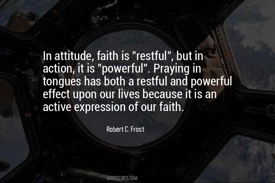 Faith Is Action Quotes #1407074