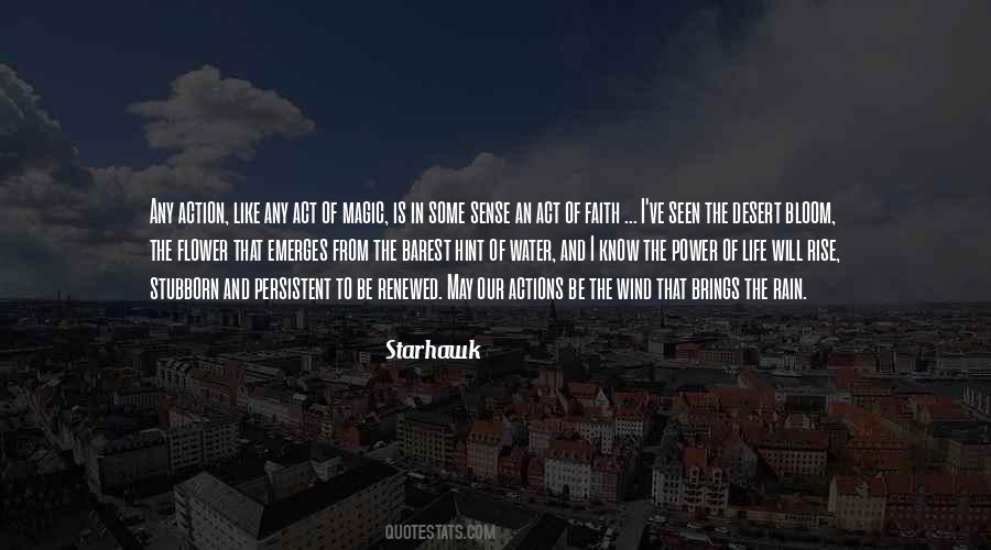 Faith Is Action Quotes #286740