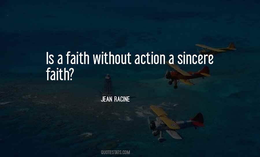 Faith Is Action Quotes #642118