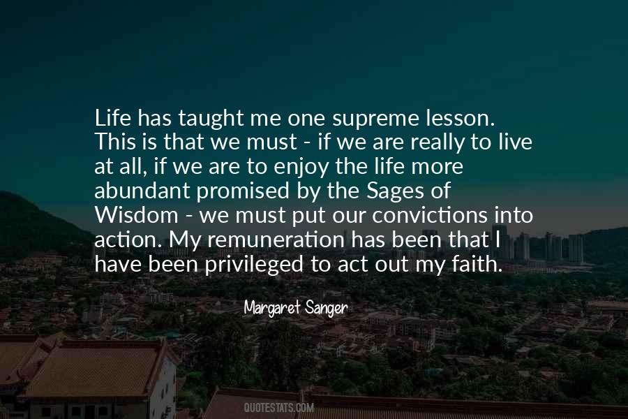 Faith Is Action Quotes #673550