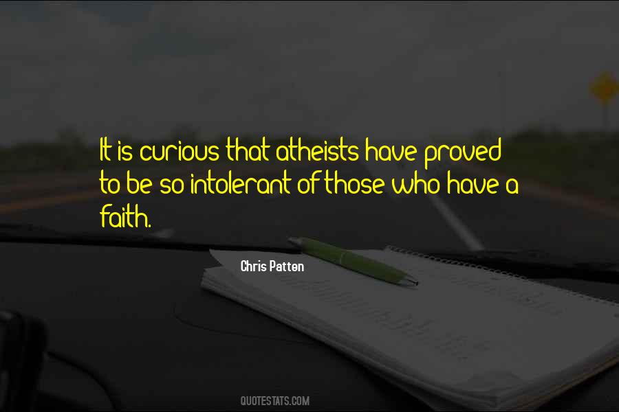 Faith Is Atheist Quotes #932799