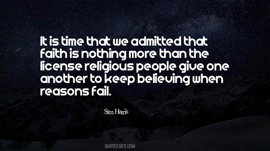 Faith Is Believing Quotes #1252667