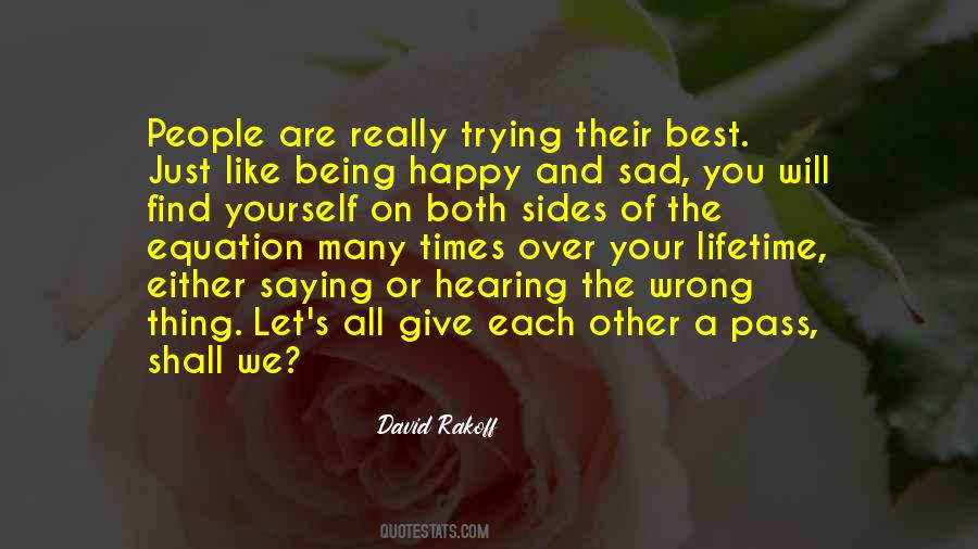 Sad Or Happy Quotes #39670