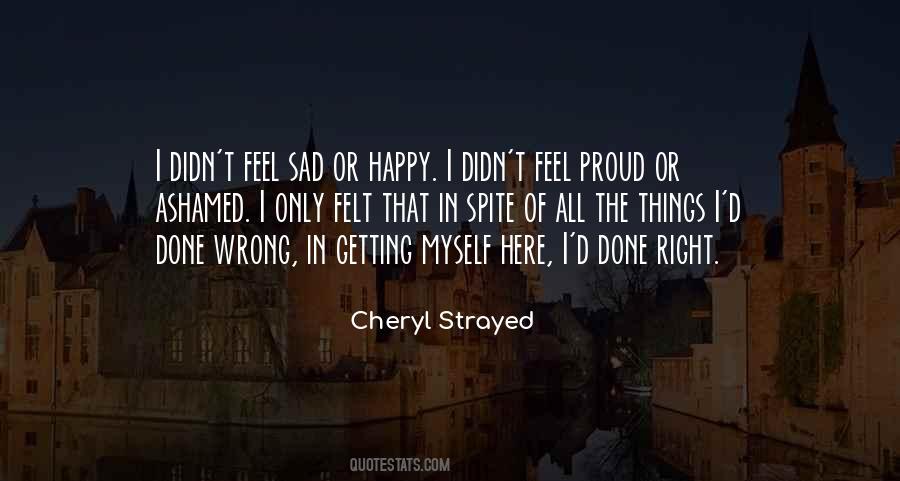 Sad Or Happy Quotes #512927