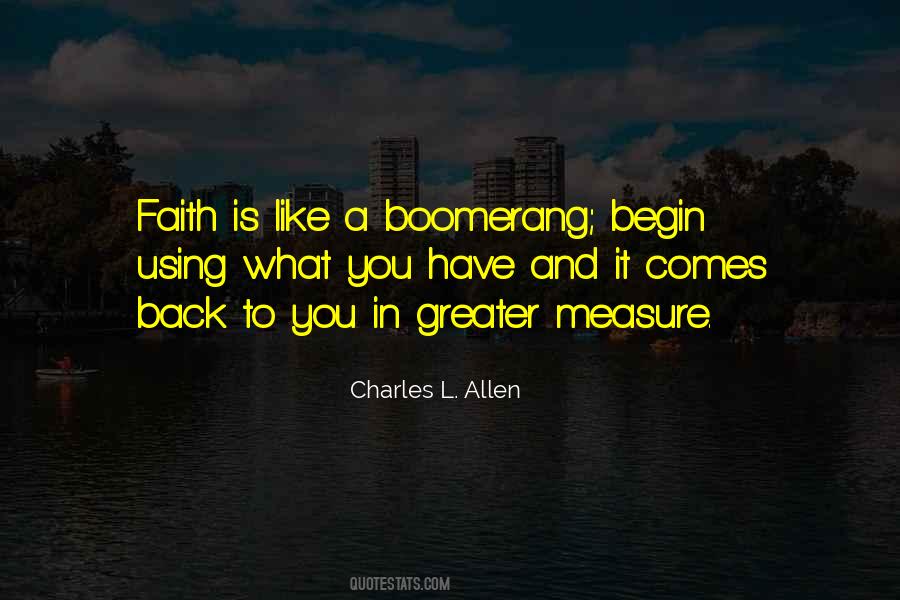 Faith Is Like Quotes #1358947