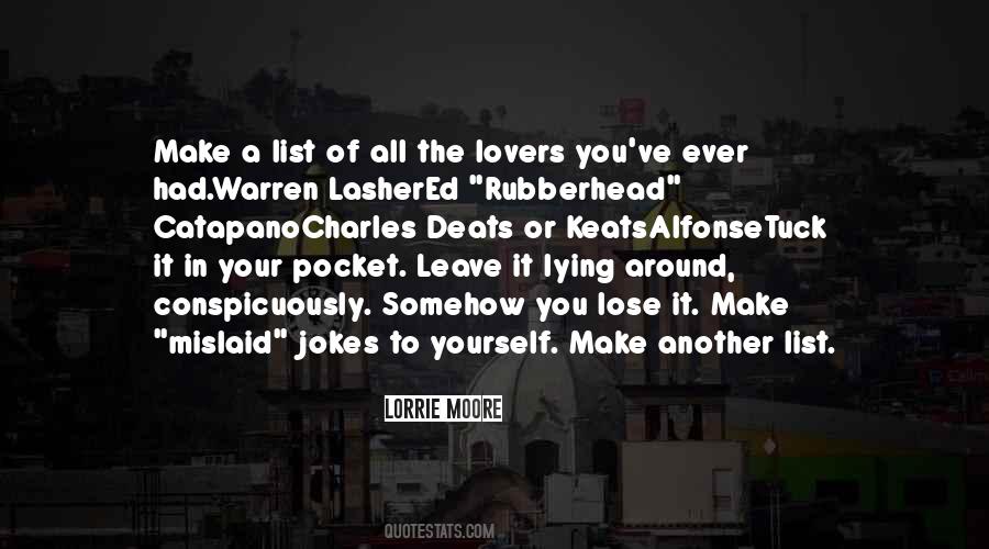 Tuck You In Quotes #1780057