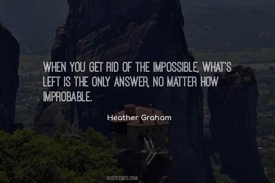 Impossible Improbable Quotes #1212233
