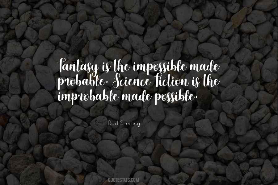 Impossible Improbable Quotes #123001