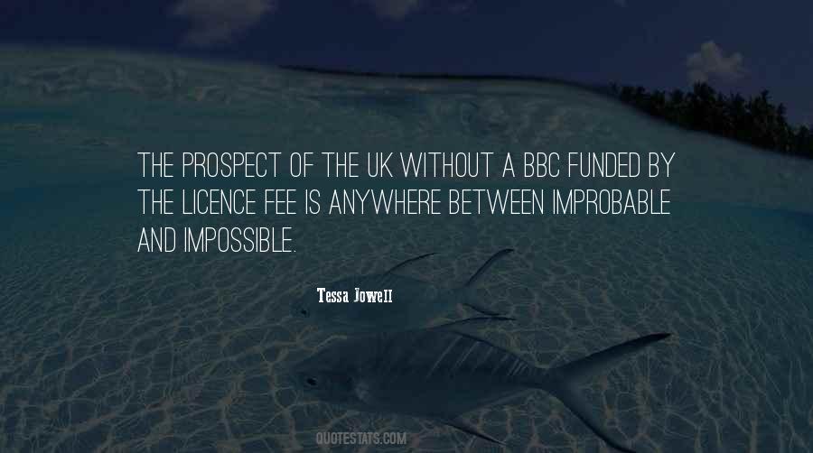 Impossible Improbable Quotes #145839