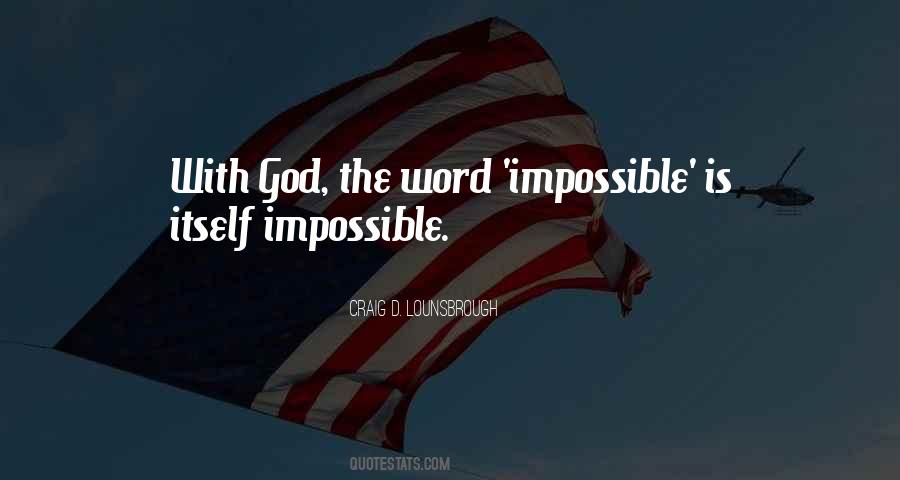 Impossible Improbable Quotes #1834029