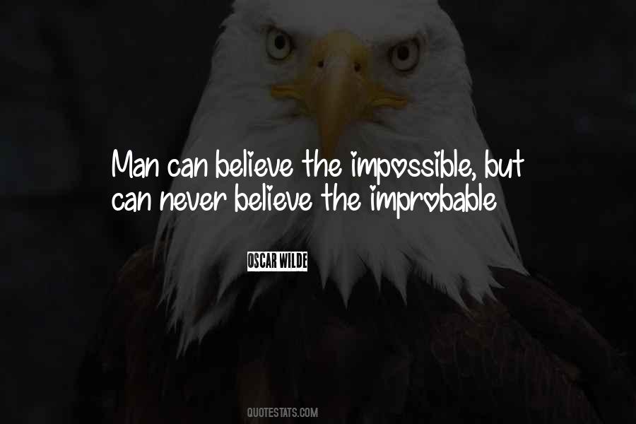 Impossible Improbable Quotes #1849829