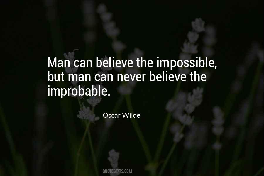 Impossible Improbable Quotes #790947