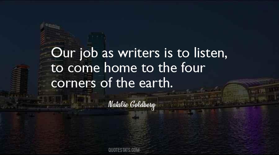 Listen To The Earth Quotes #1423747