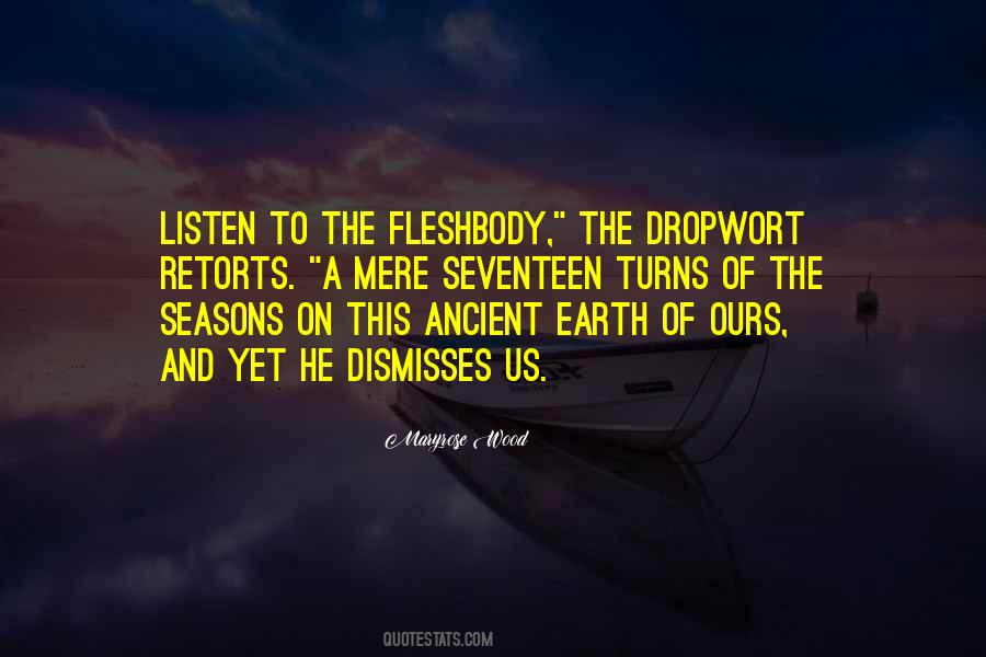 Listen To The Earth Quotes #1805724
