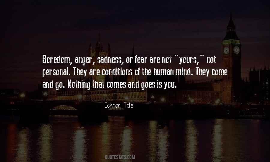 Personal Fear Quotes #1019315