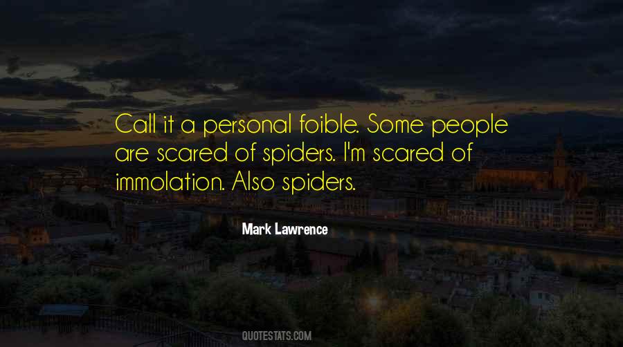 Personal Fear Quotes #1074586