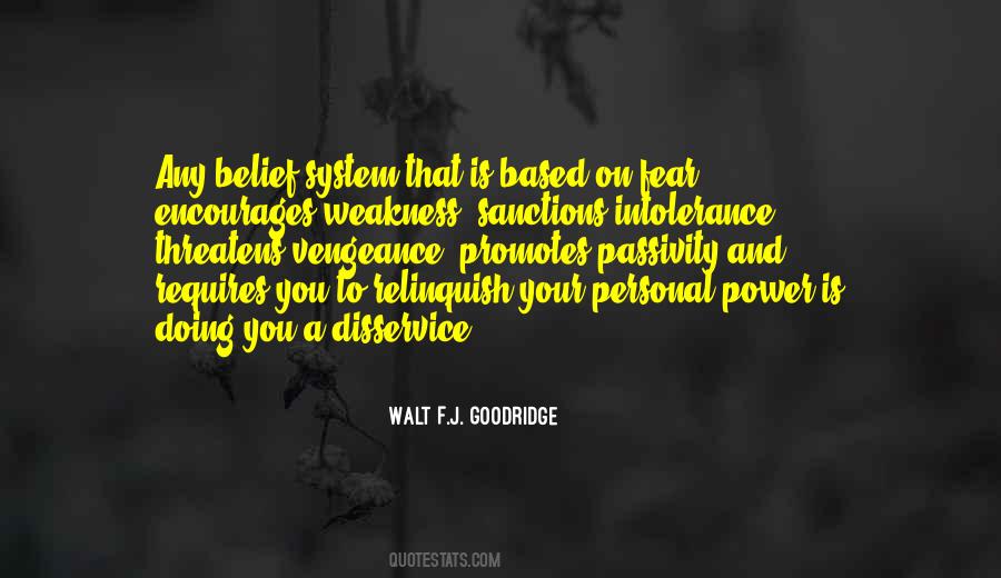 Personal Fear Quotes #1193248