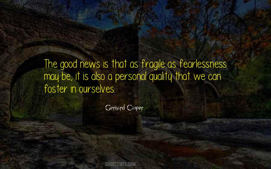 Personal Fear Quotes #1437690