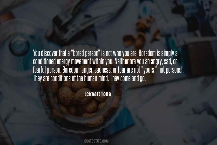 Personal Fear Quotes #1530831