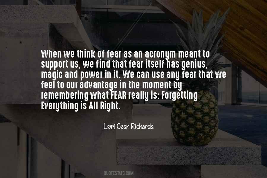 Personal Fear Quotes #1538939