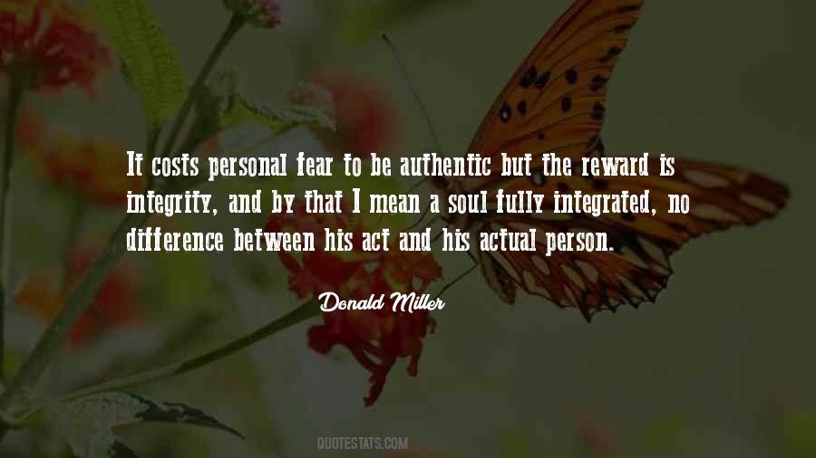 Personal Fear Quotes #301643