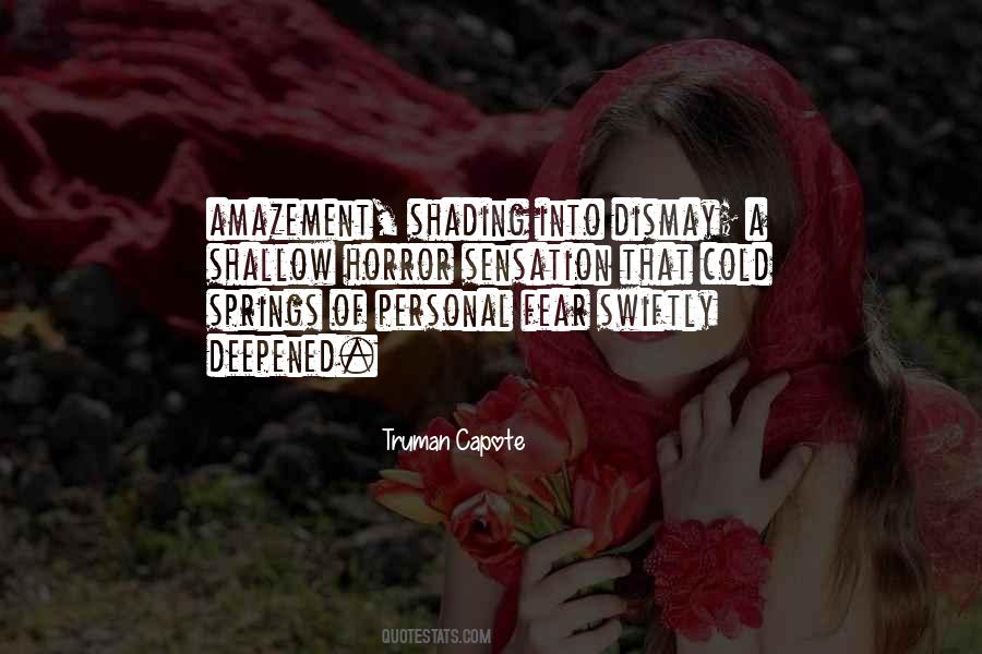 Personal Fear Quotes #335825