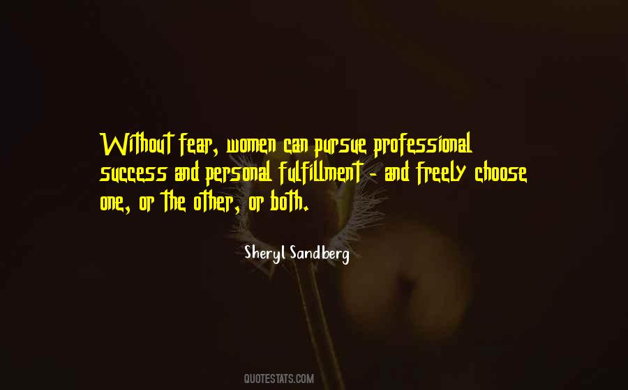Personal Fear Quotes #390824
