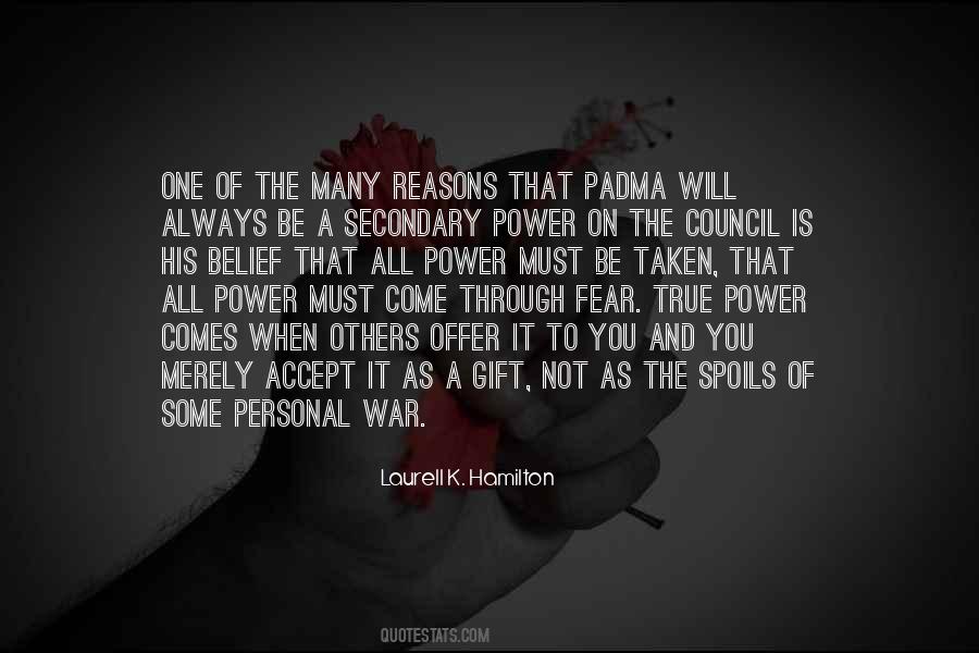 Personal Fear Quotes #473083