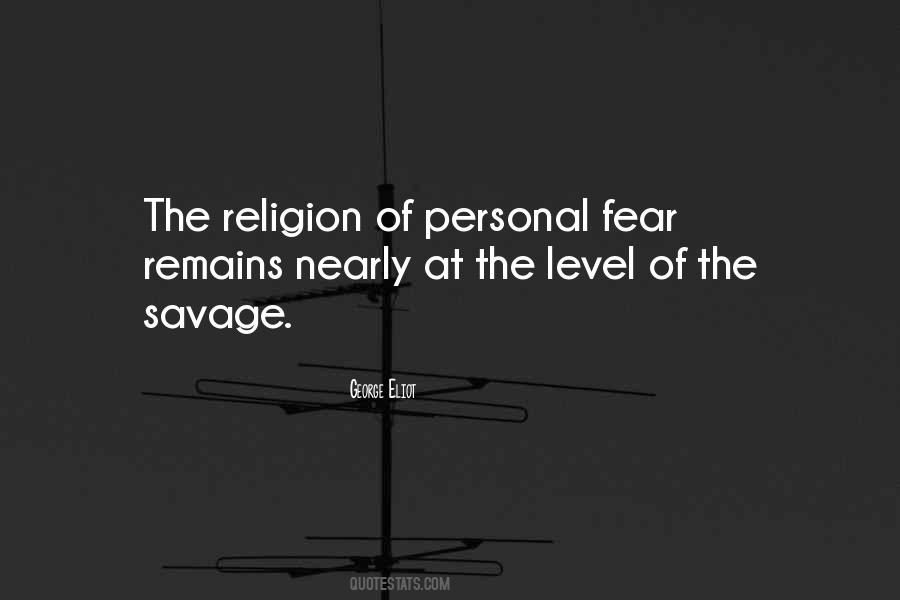 Personal Fear Quotes #588325