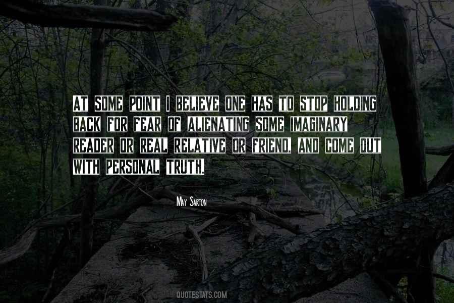 Personal Fear Quotes #626227