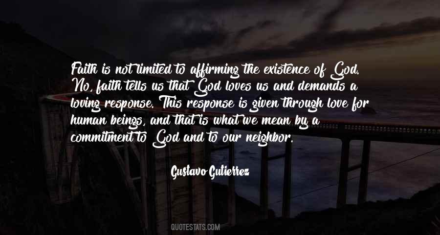 Faith Love God Quotes #177018