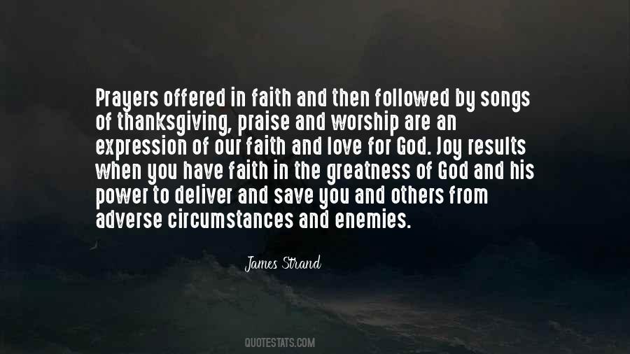 Faith Love God Quotes #310774