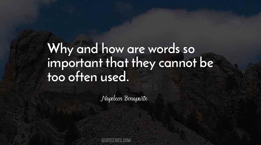 Why And How Quotes #477105