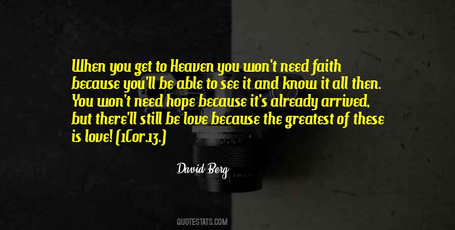 Faith Love Hope Quotes #287810