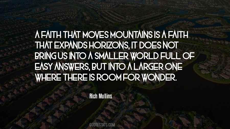 Faith Moves Mountains Quotes #1203428