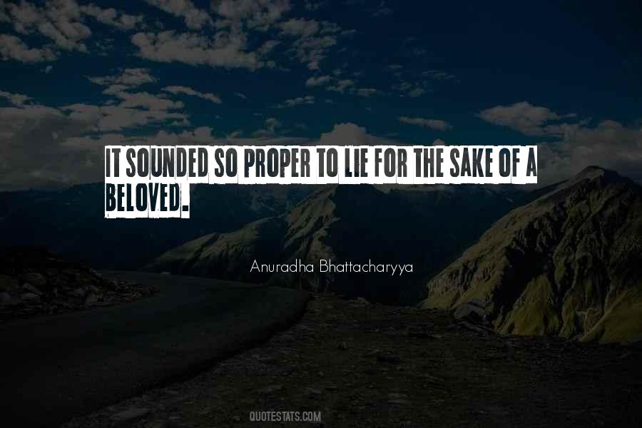Love And Beloved Quotes #1851437