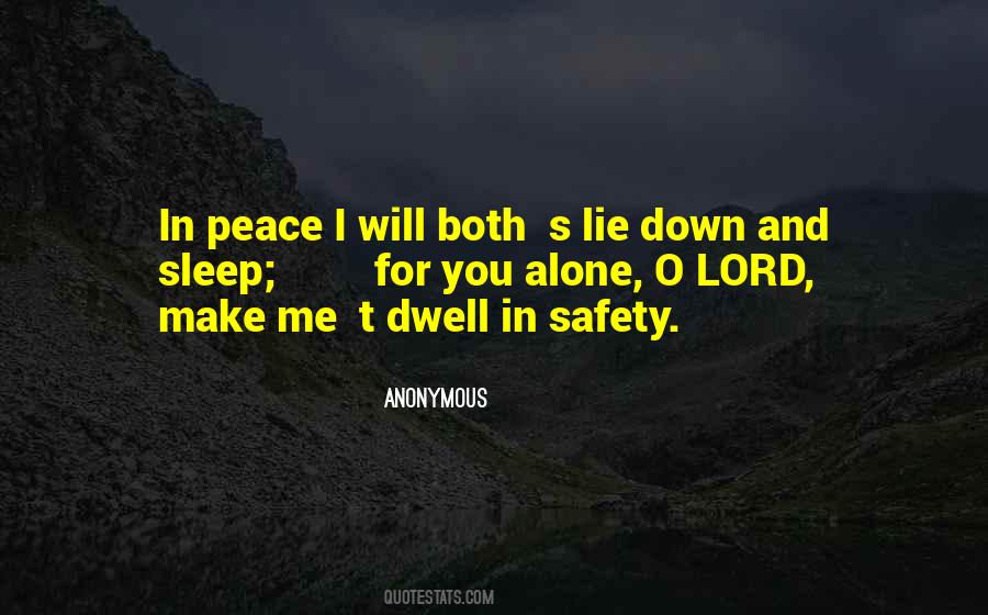 Sleep Peace Quotes #1175023