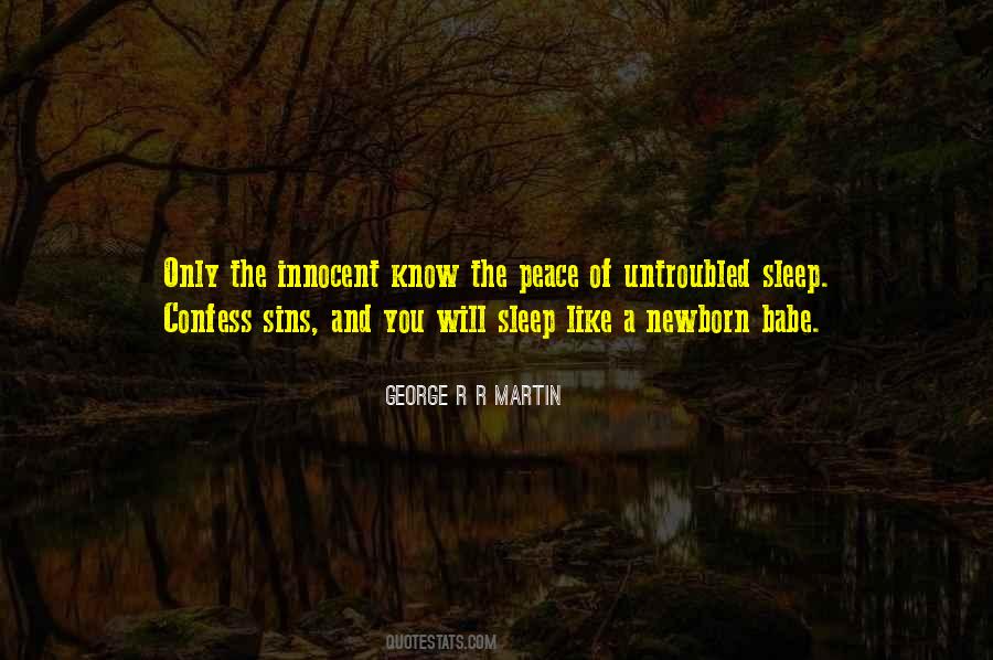 Sleep Peace Quotes #1554311