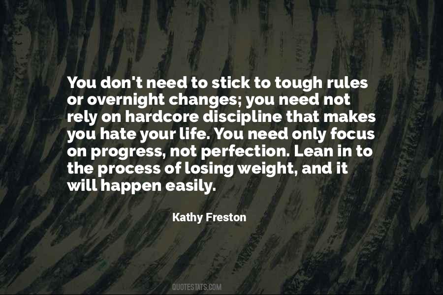 Focus On Progress Not Perfection Quotes #137997 Focus On Progress Not Perfection Quotes #137997