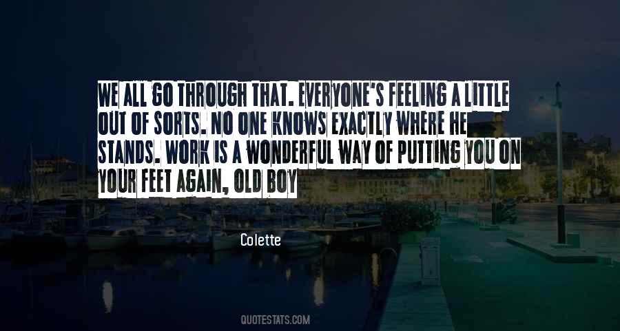 Quotes About Putting Your Feet Up #1578655
