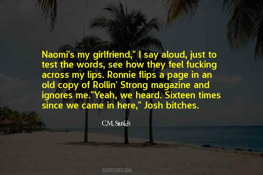 Yeah See Quotes #1199875