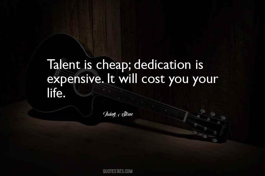 Your Dedication Quotes #1502415