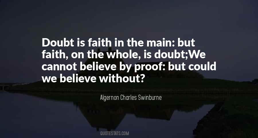 Faith Without Doubt Quotes #1627545