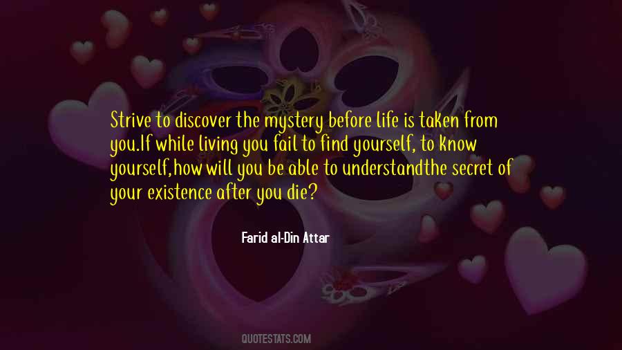 You Will Discover Yourself Quotes #1692910