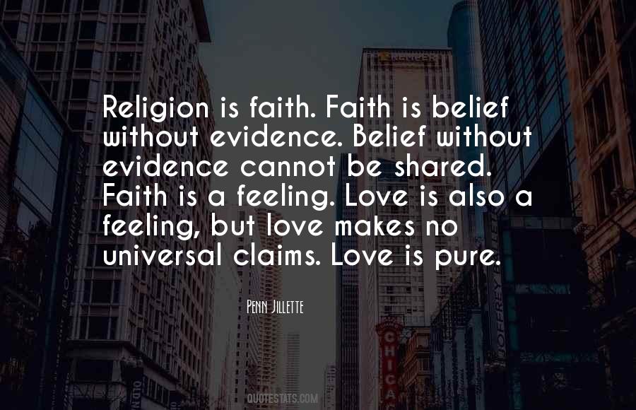 Faith Without Love Quotes #890503