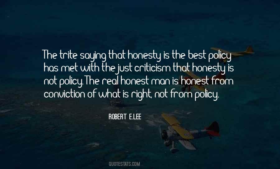 Honesty Is Not Quotes #1446393