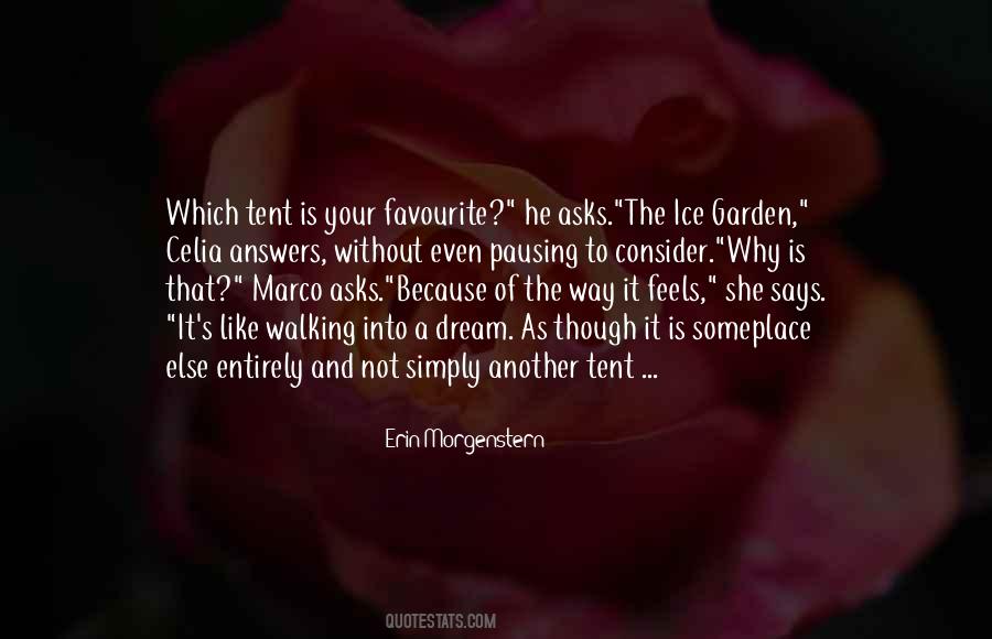 Walking In A Garden Quotes #1195083
