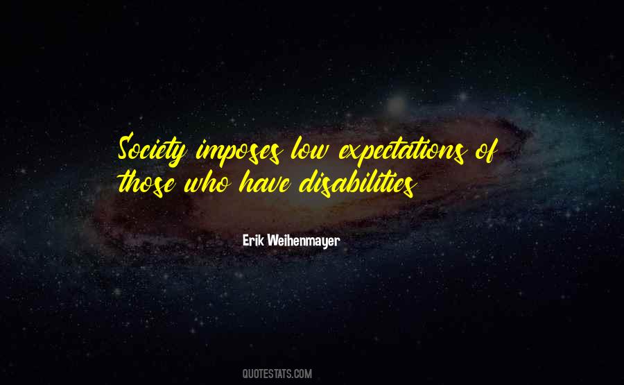Have Low Expectations Quotes #202446
