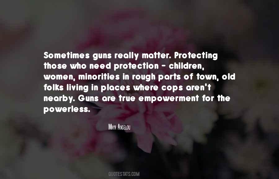 Gun Protection Quotes #322391