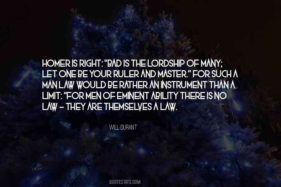 Be A Ruler Quotes #1044543